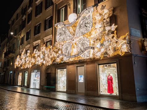 dior piazza di spagna natale